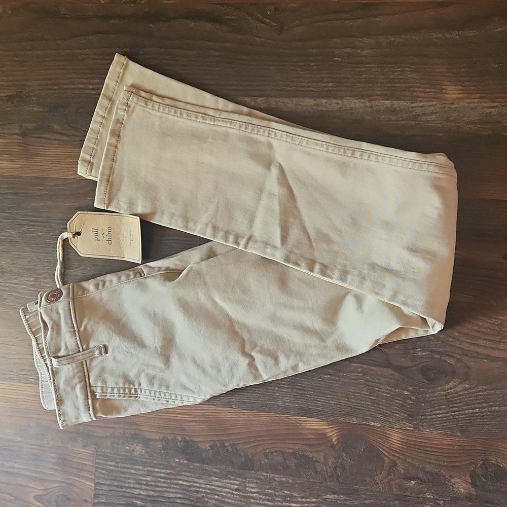 Abercrombie kids slim 9/10 pull on chino
